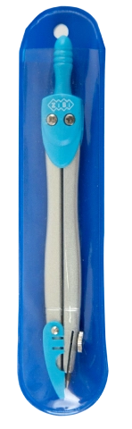 Циркуль START в мякому PVC чохлі блакитний ZB.5390-14