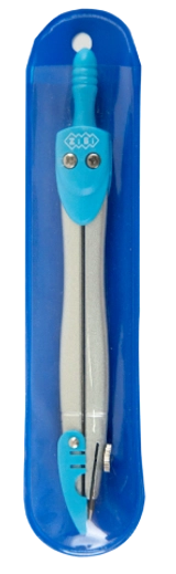 Циркуль START в мякому PVC чохлі блакитний ZB.5390-14