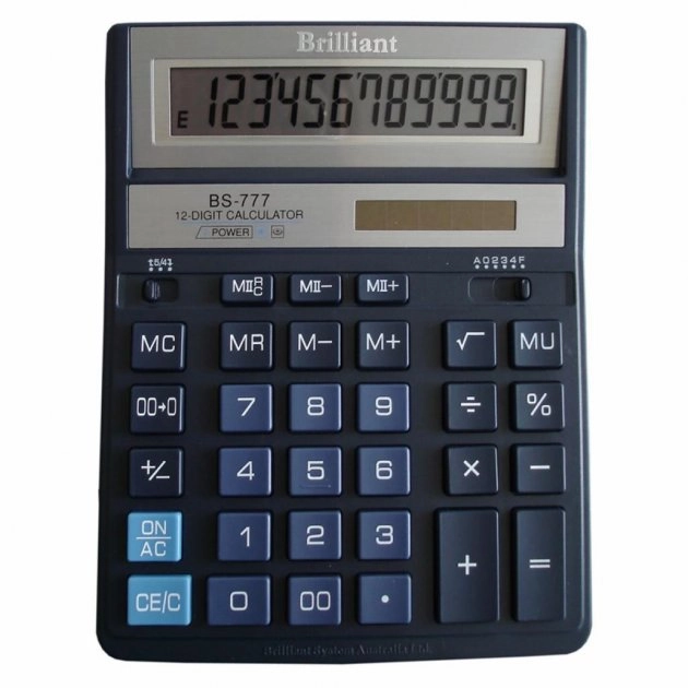 Калькулятор Brilliant BS-777 М  777-BL BS
