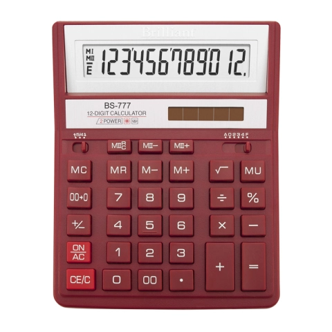 Калькулятор Brilliant BS-777 М  777-RD BS