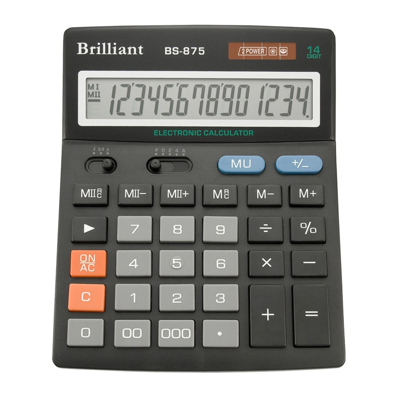 Калькулятор Brilliant BS-812B 14-ти розрядний