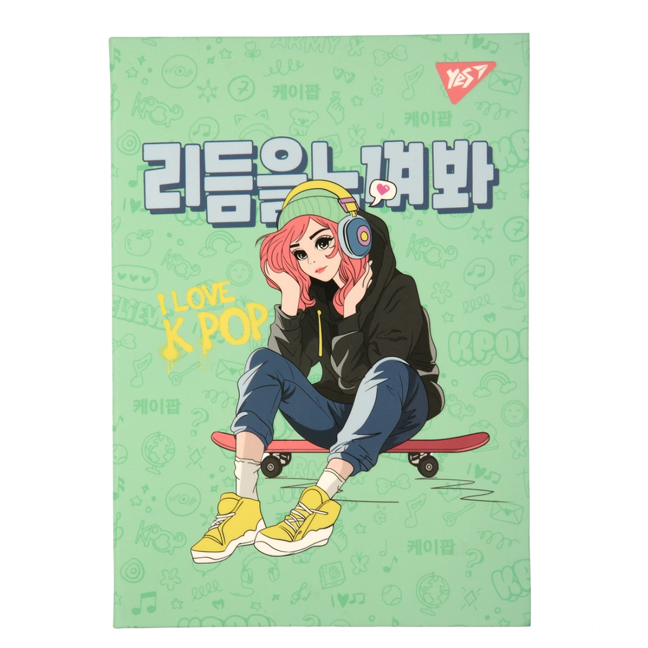 Блокнот А6 Yes K-POP 64 аркуші крапки — фото 2