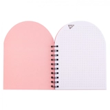 Блокнот YES В6+/100 подвійна cпіраль Pusheen крапка 151849