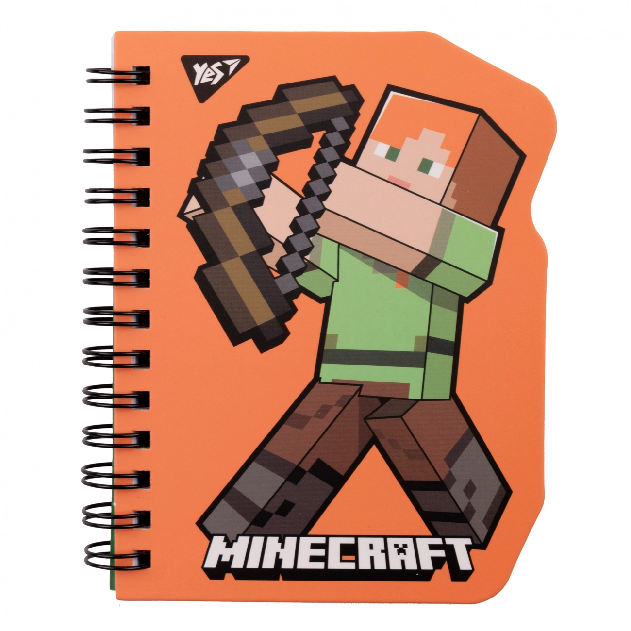 Блокнот YES В7/60 подвійна спіраль Minecraft Alex клітинка 151811
