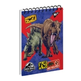 Блокнот YES А6/80 аркушів одинарна спіраль Jurassic World Dino tracker 151901