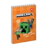Блокнот YES А6/80 аркушів одинарна спіраль Minecraft 151961