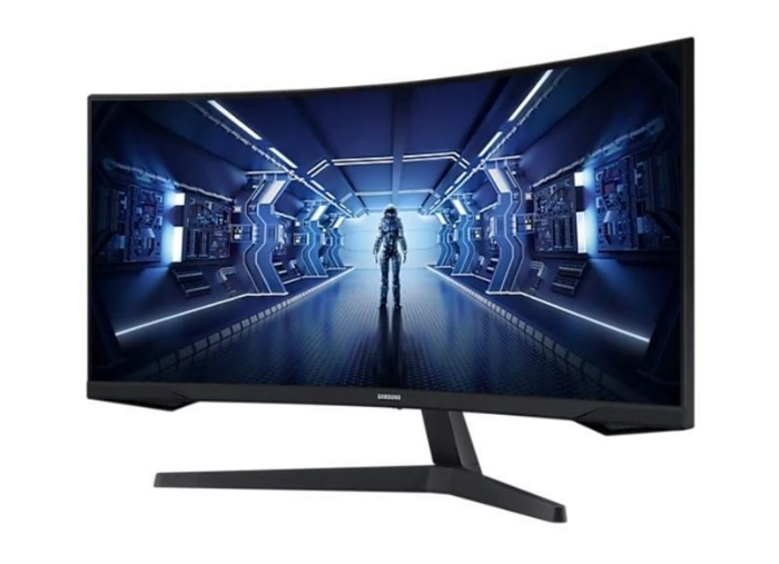 Монітор Samsung 34 Odyssey G5 C34G55TWW D-Sub, 2xHDMI, DP, VA, 3440x1440, 21:9, 165Hz, 1ms, CURVED Монітор Samsung 34 Odyssey G5 C34G55TWW D-Sub, 2xHDMI, DP, VA, 3440x1440, 21:9, 165Hz, 1ms, CURVED