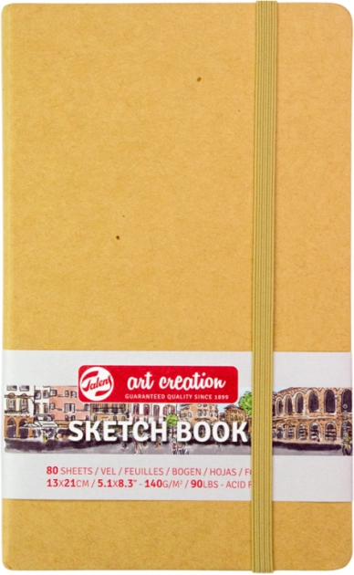Блокнот для графіки Talens Art Creation 140г/м2 13*21см 80л Kraft Royal Talens