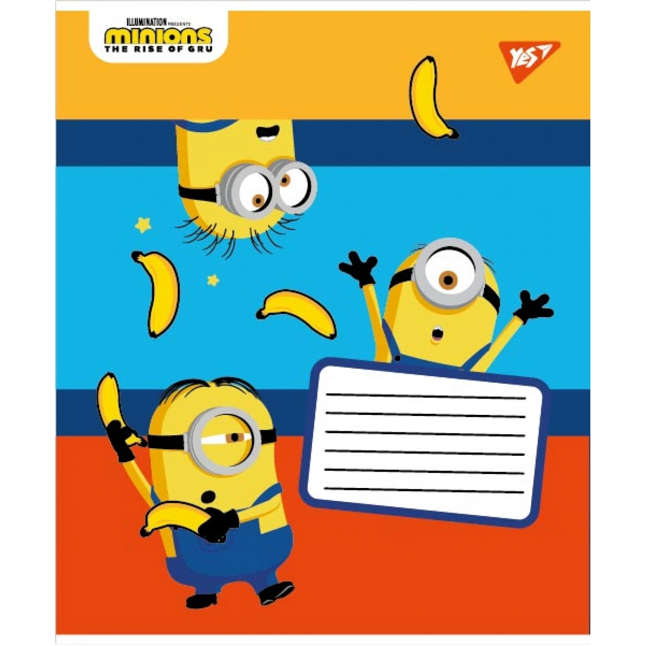 Зошит 12 кос. YES Minions2*