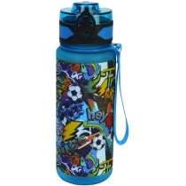 Пляшка для води Graffiti 500мл блакитна CF61305