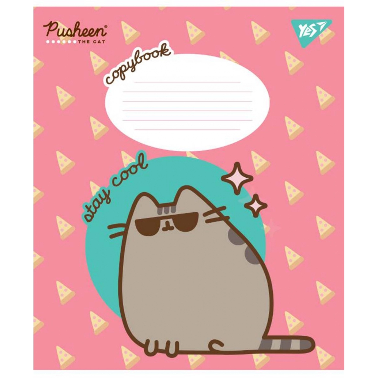 Зошит 12 аркушів лінія YES Pusheen 766293