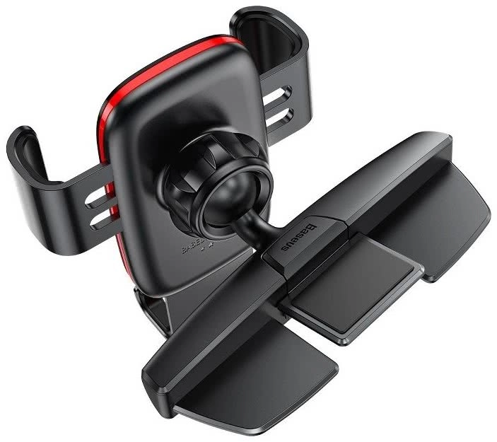 Тримач для мобiльного Baseus Metal Age Gravity Car Mount (CD Version) Black