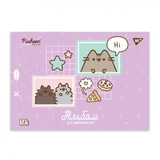 Альбом для малювання YES А4 12 аркушів Pusheen скоба з перфорацією 130588