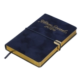 Щоденник датований A6 2026 Buromax Velour синій BM.2512-02