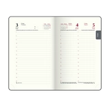 Щоденник датований A6 2026 Buromax Velour синій BM.2512-02