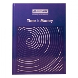 КНИГА АМБАРНА A4 96 арк кл TIME IS MONEY BM.2400-102 синій