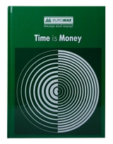КНИГА АМБАРНА A4 96 арк ел TIME IS MONEY BM.2400-104 зелений