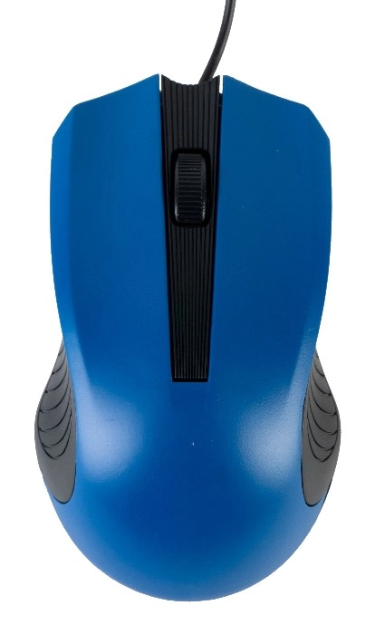 Миша дротова COBRA MO-101 Blue USB