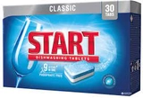 Таблетки для посудомийних машин START CLASSIC Без фосфатів 30шт 00039