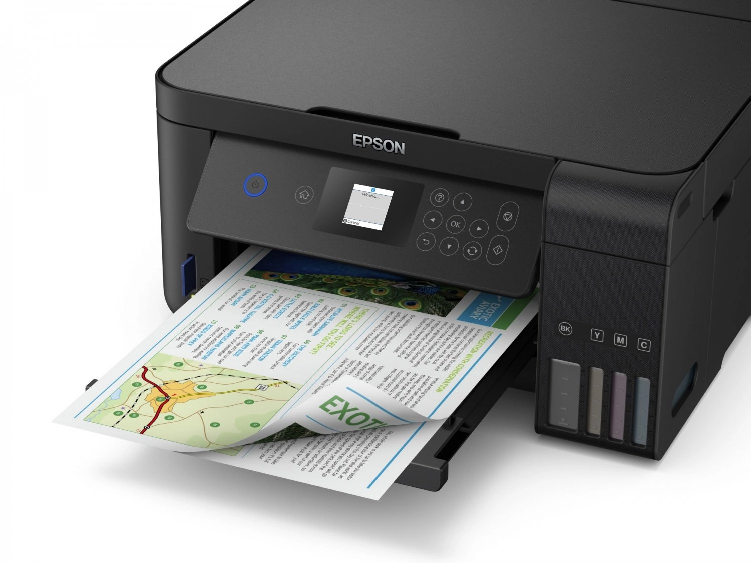 Багатофункціональний пристрій Epson L4160 with WI-FI (C11CG23403)