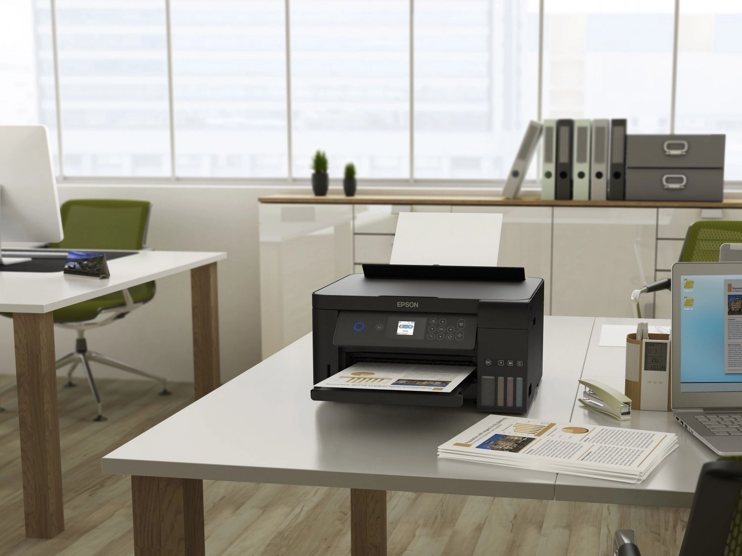 Багатофункціональний пристрій Epson L4160 with WI-FI (C11CG23403)