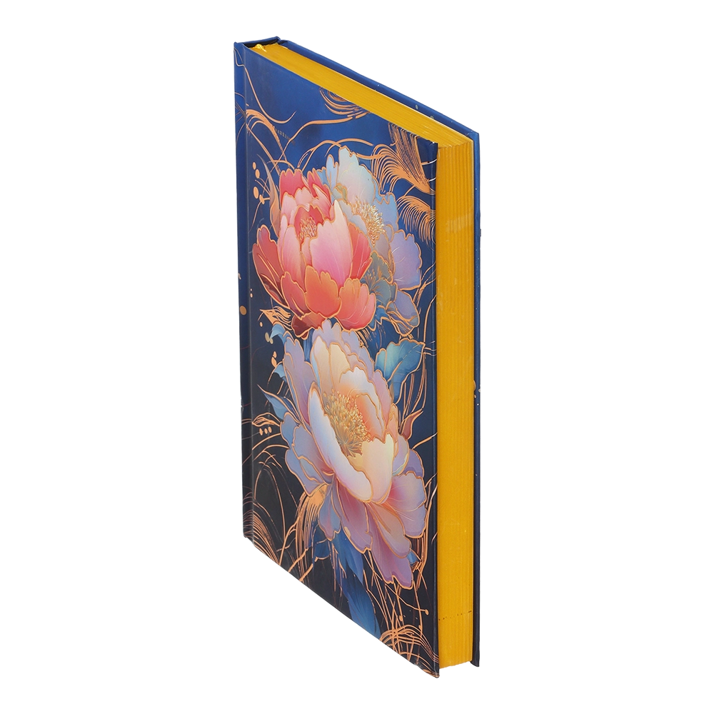 Щоденник недатований А5 Buromax Peony темно-синій — фото 2