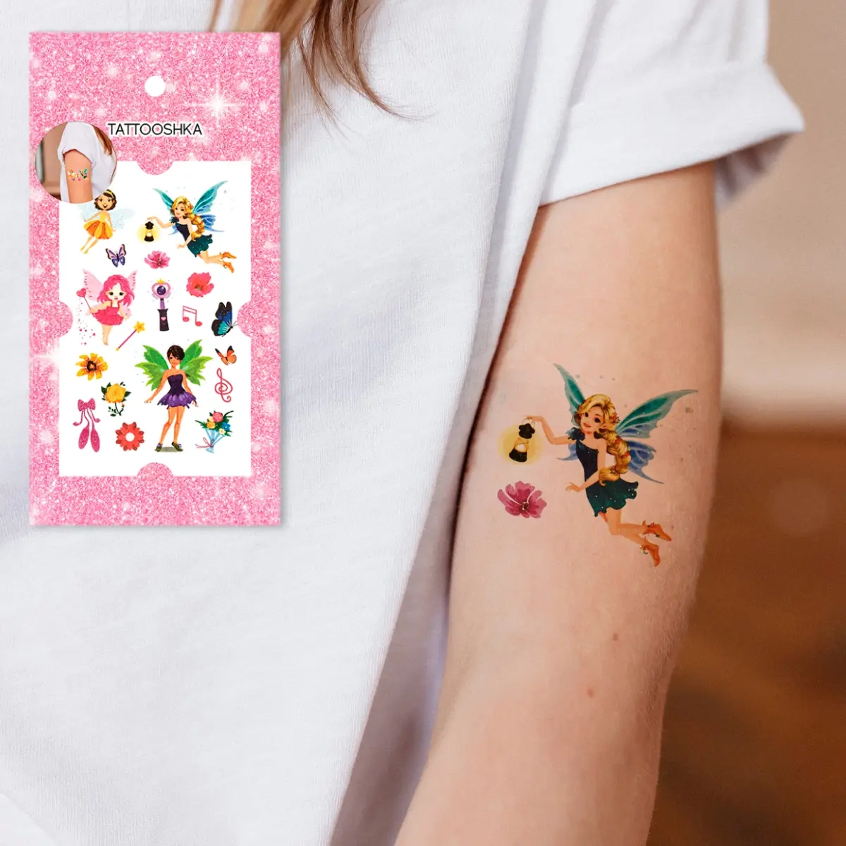 Тимчасове тату Tattooshka Маленькі феї WS-E041