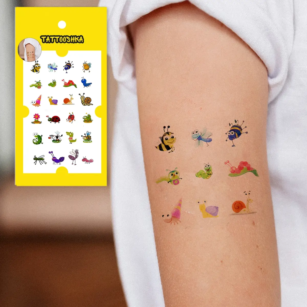 Тимчасове тату Tattooshka Комашки EC-638