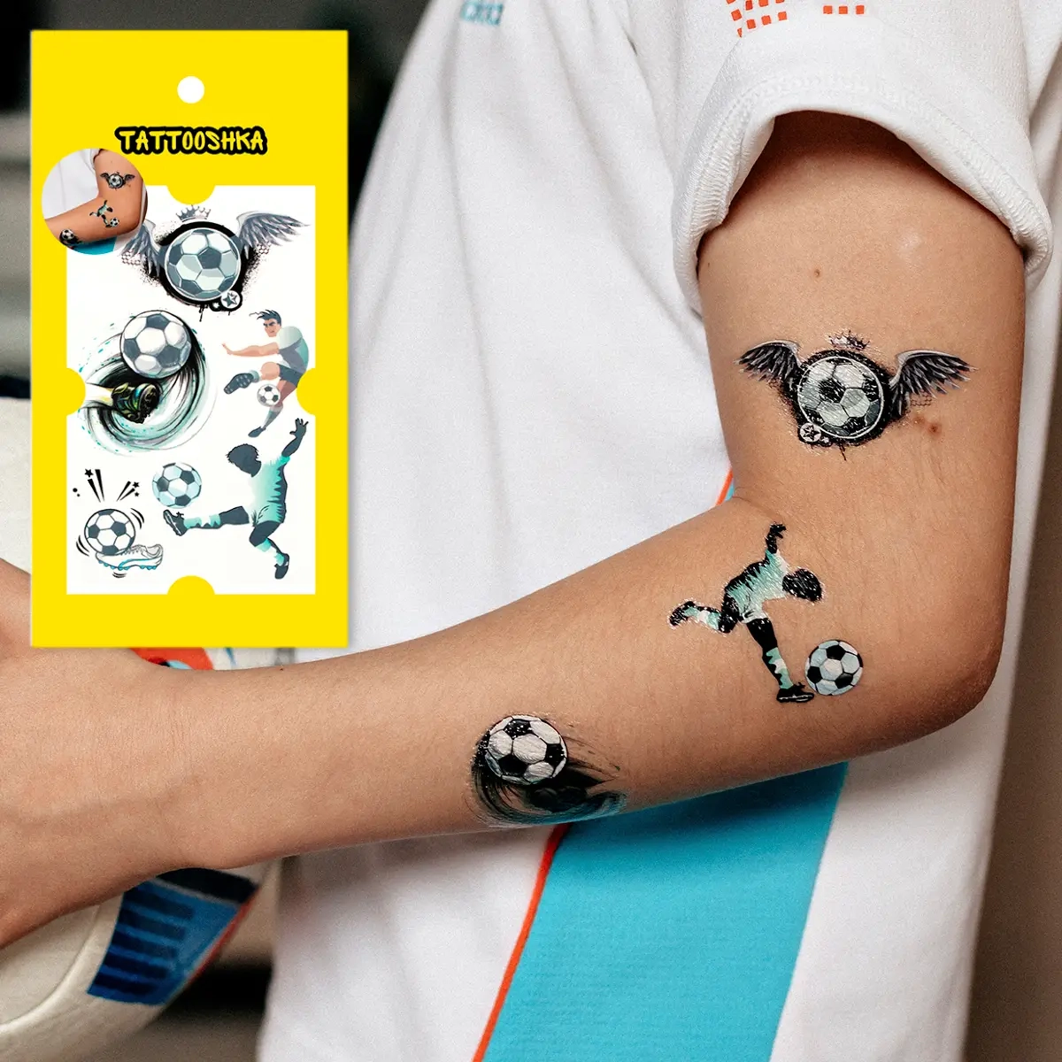 Тимчасове тату Tattooshka Футбол - EC-052 EC-052