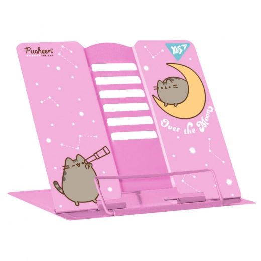 Підставка для книг YES Pusheen металева 470510