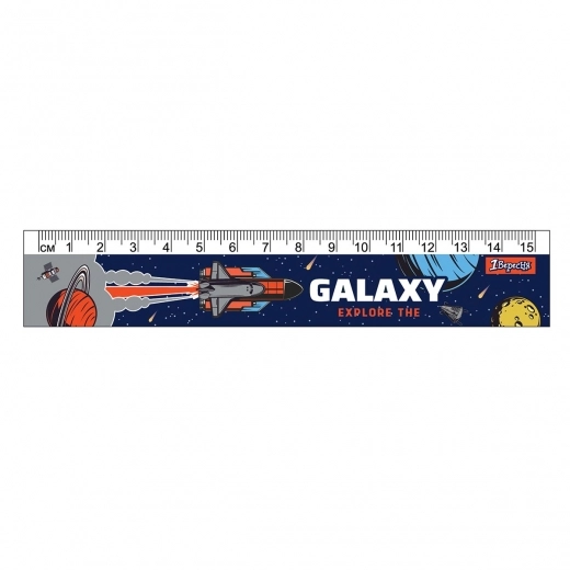 Лінійка 1Вересня 15 см SPACE