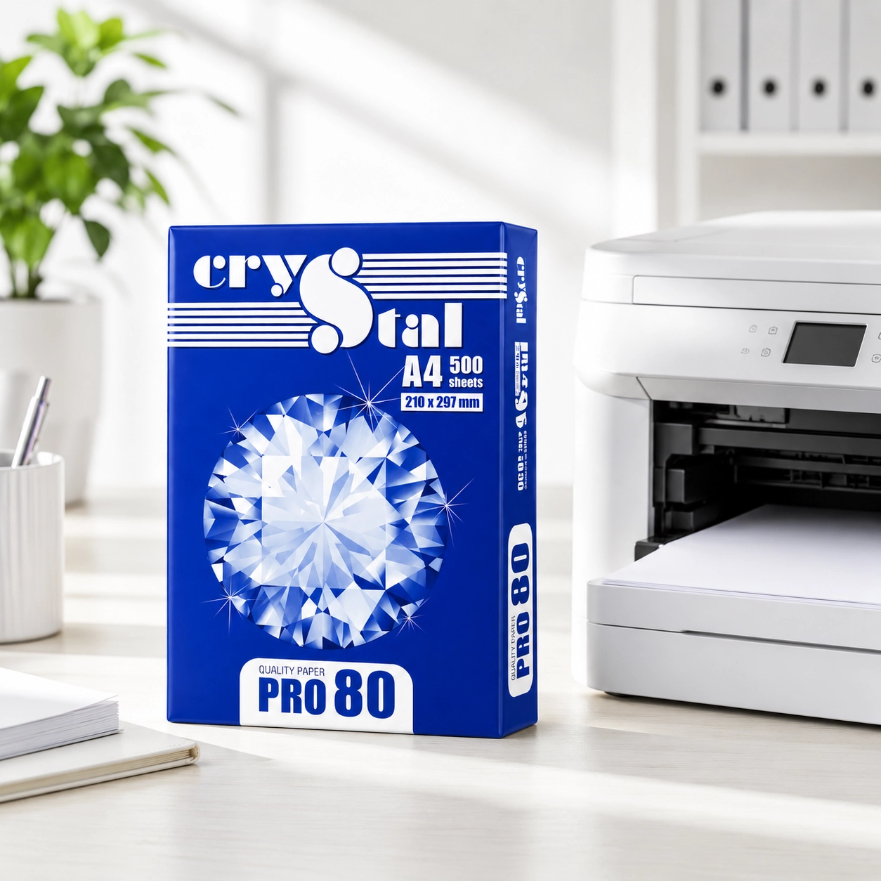 Папір офісний А4, Crystal Pro80, клас C, 500 л, UPM Папір офісний А4, Crystal Pro80, клас C, 500 л, UPM