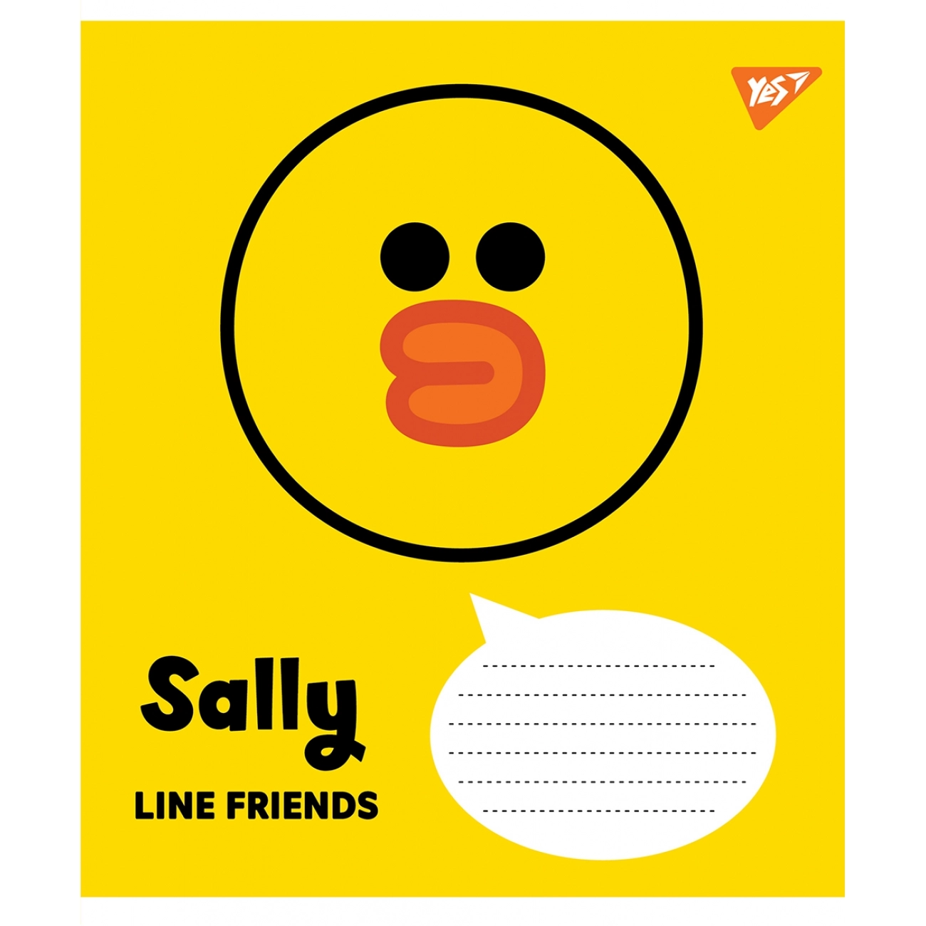 Зошит 12 аркушів лінія YES Line Friends 766203