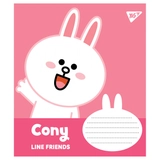 Зошит 12 аркушів лінія YES Line Friends 766203