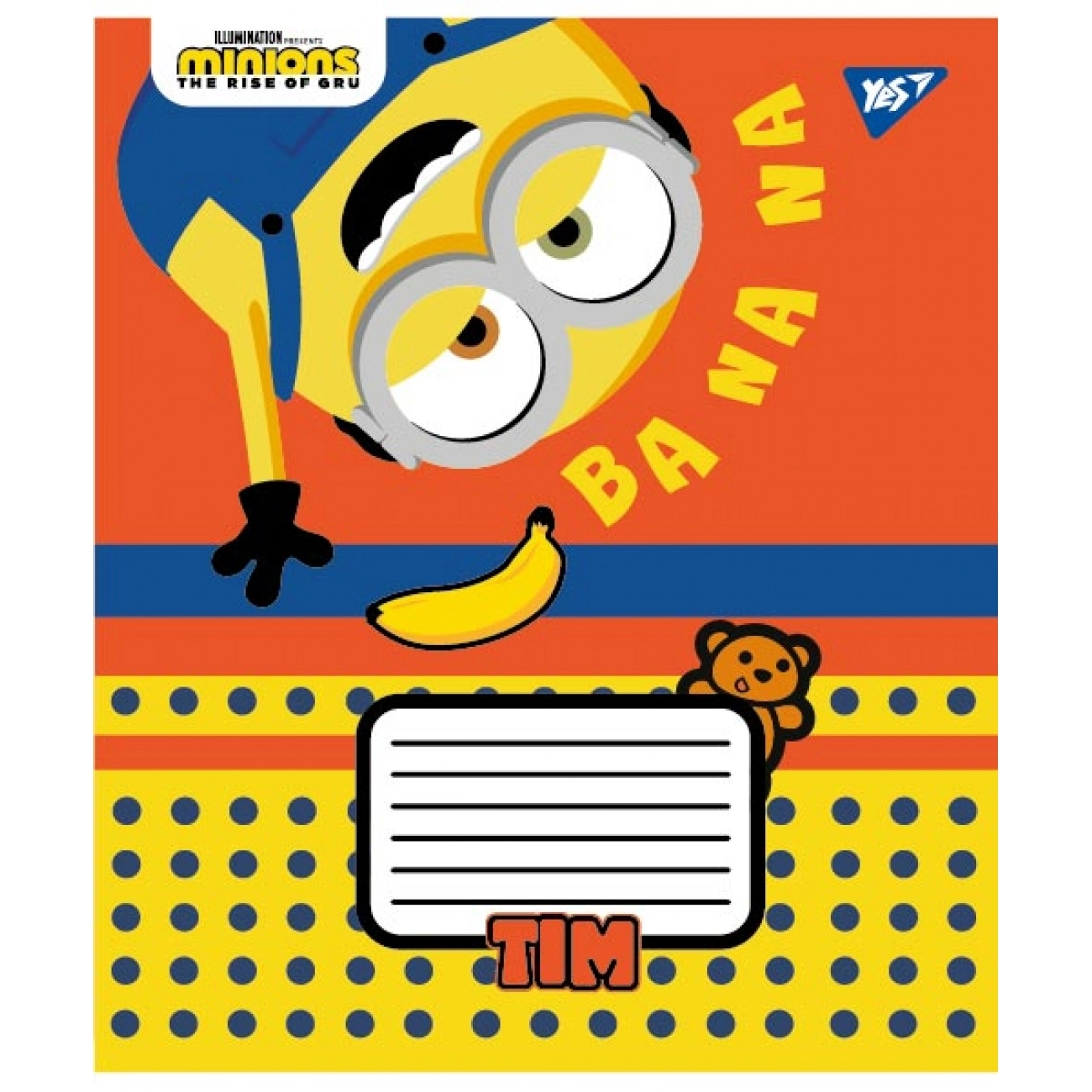 Зошит 12 аркушів лінія YES Minions 2 766204