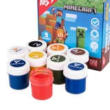 Фарби гуашеві Yes Minecraft 9 кол 20 мл 230406