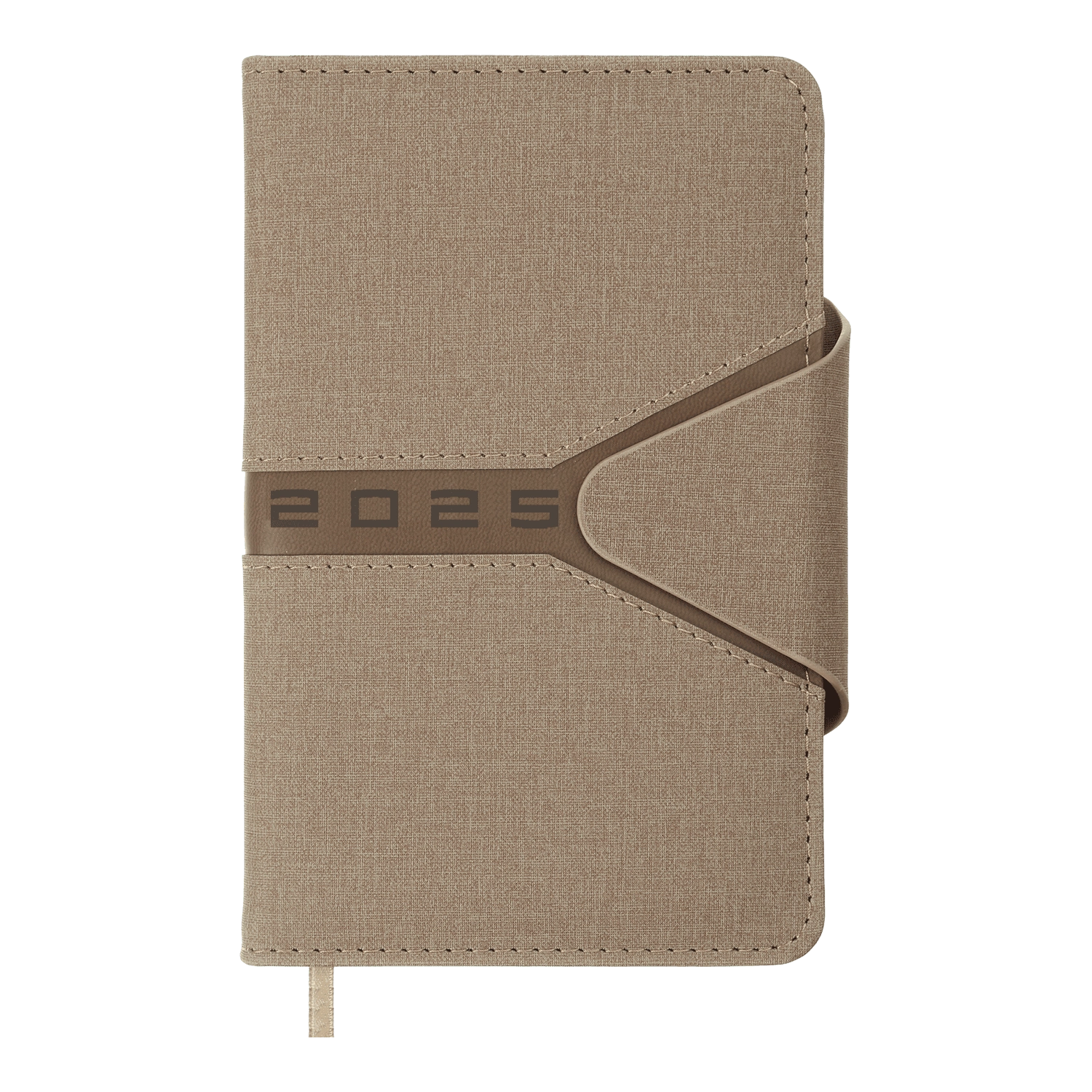 Щоденник датований A6 2026 Buromax Navigator світло-коричневий BM.2520-18 Щоденник датований A6 2026 Buromax Navigator світло-коричневий BM.2520-18