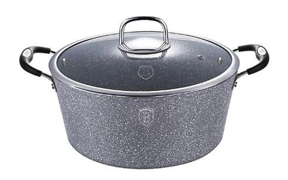 Кастрюля 4,1л Berlinger Haus Gray Stone Touch Line BH-1152N