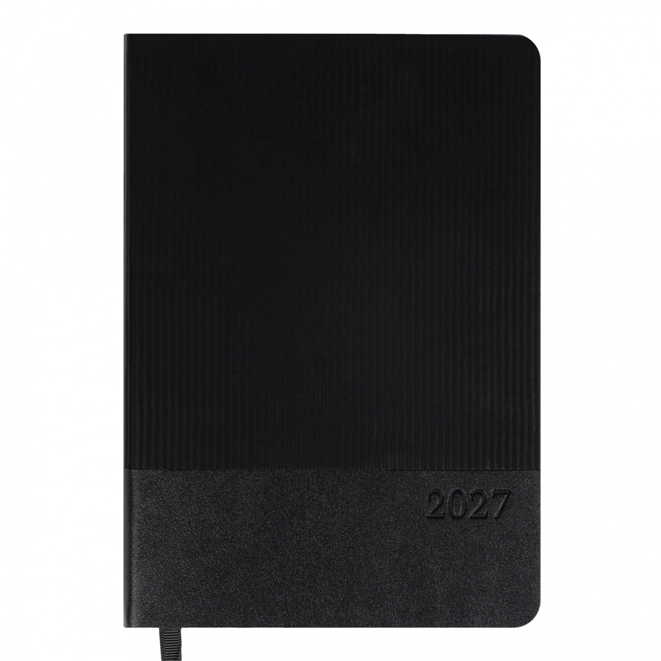 Щоденник діловий А5 Leo Planner датований 2027 Velvet м`який чорний 368 ст 252722 Щоденник діловий А5 Leo Planner датований 2027 Velvet м`який чорний 368 ст 252722