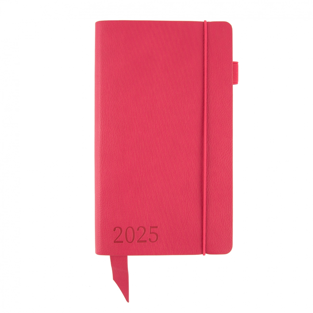 Щоденник датований 12х20cм 2025 Leo Planner Monaco рожевий 252506
