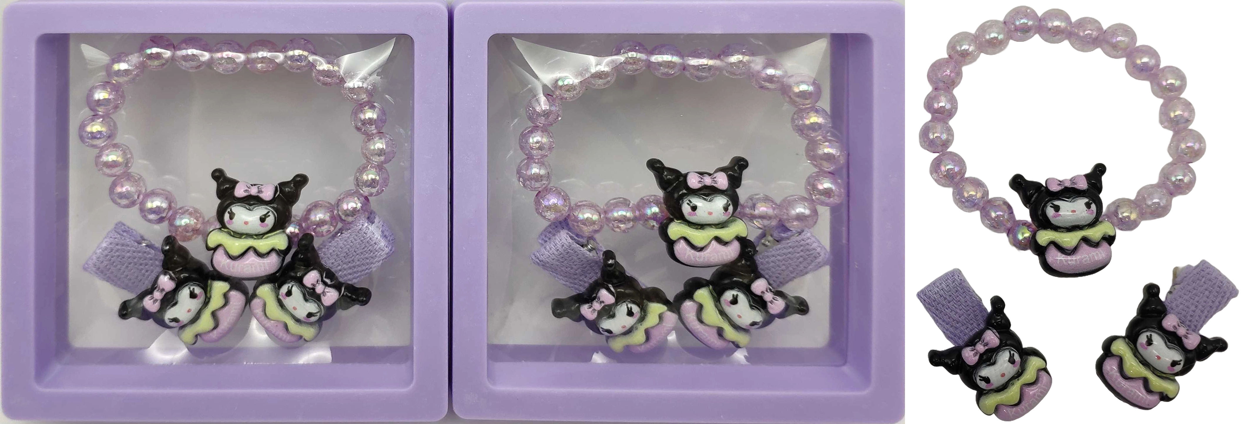 Набір дитячої біжутерії Зайчик Kuromi — Біжутерія та аксесуари