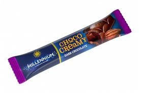 Шоколад Millennium Choco  Creamy чорний з начинкою 38 г