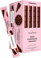 Шоколад Millennium  чорний з начинкою тірамісу 38 г NEW