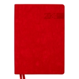 Щоденник датований А5 Leo Planner Boss червоний 252420