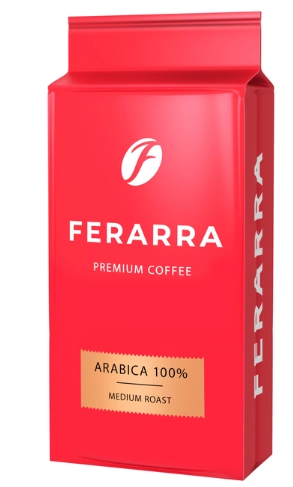 Кава мелена Arabika 100% Ferarra 250г