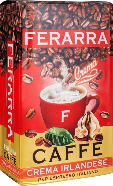 Кава мелена Grema Irlandese брикет Ferarra 250г