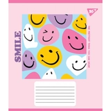 Зошит 18 аркушів клітинка YES Smile 766333