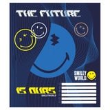 Зошит 18 аркушів клітинка YES Smiley world 766334