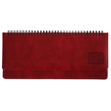 Планінг настільний датований 30х14 см 2026 Leo Planner Persona бордовий 252656