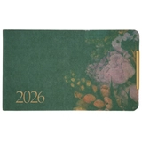 Щотижневик датований 10х17 см 2026 Leo Planner Bloom інтегральний 252714